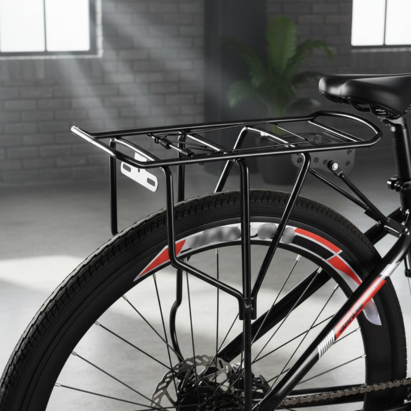 Cycling For Commute - Cycle Rear Rack Sturdy Construction Rear