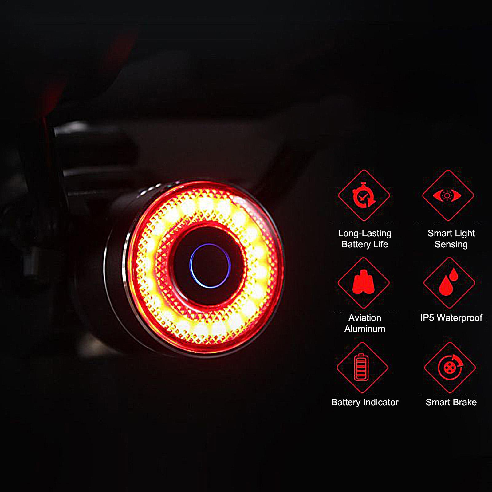 Bicycle Brake Light Smart Bike – Cycling Commuting Bewertung und Preis