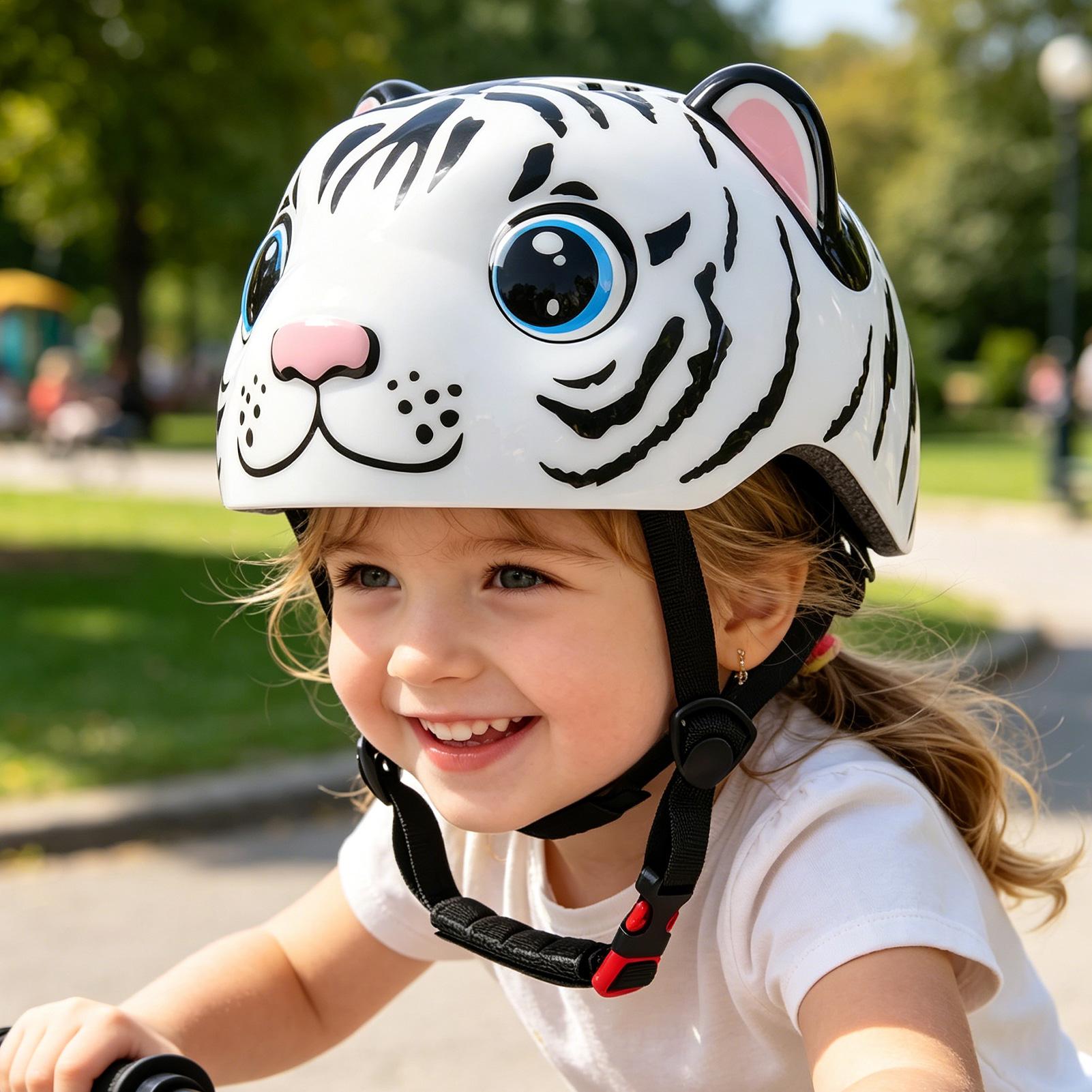 Helmet For Kids Tiger Pattern  – Commute Cycling Helmet Bewertung und Preis
