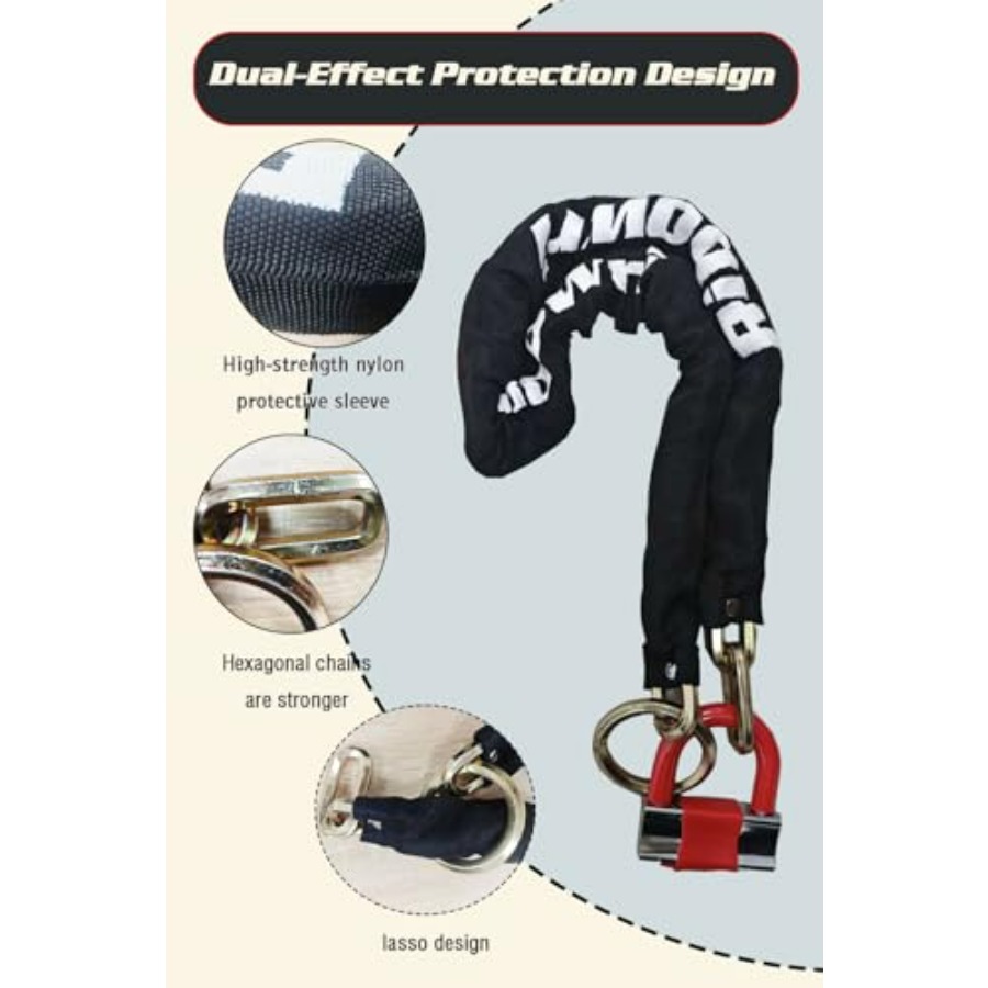 Heavy Duty Motorcycle Chain Lo – U Lock Heavy Duty Bewertung und Preis