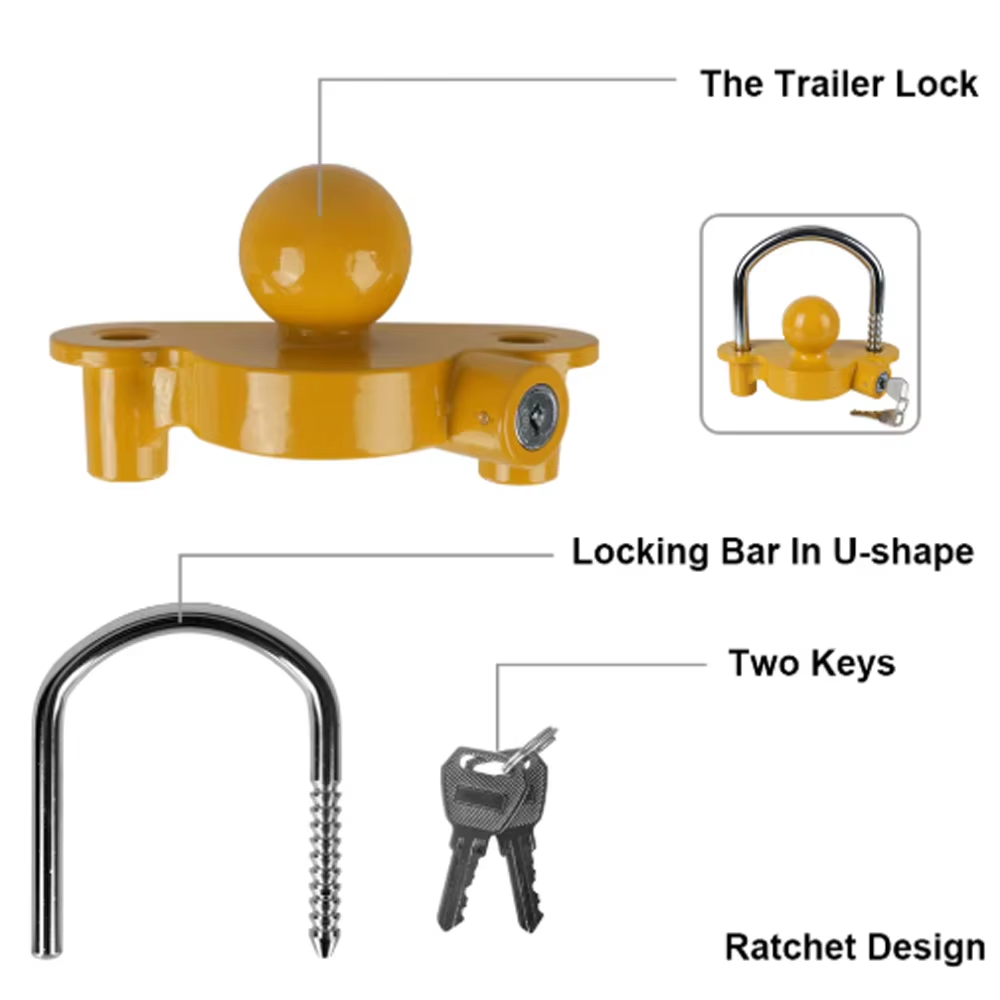 Heavy Duty Trailer Hitch Lock  – U Lock Heavy Duty Bewertung und Preis
