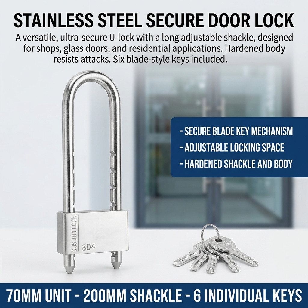 High-Strength U Lock Door Bicy – U Lock Heavy Duty Bewertung und Preis
