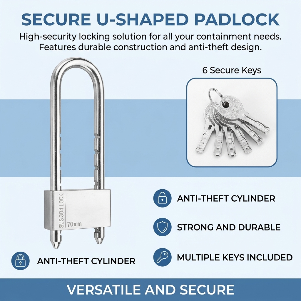 High-Strength U Lock Door Bicy – U Lock Heavy Duty Bewertung und Preis