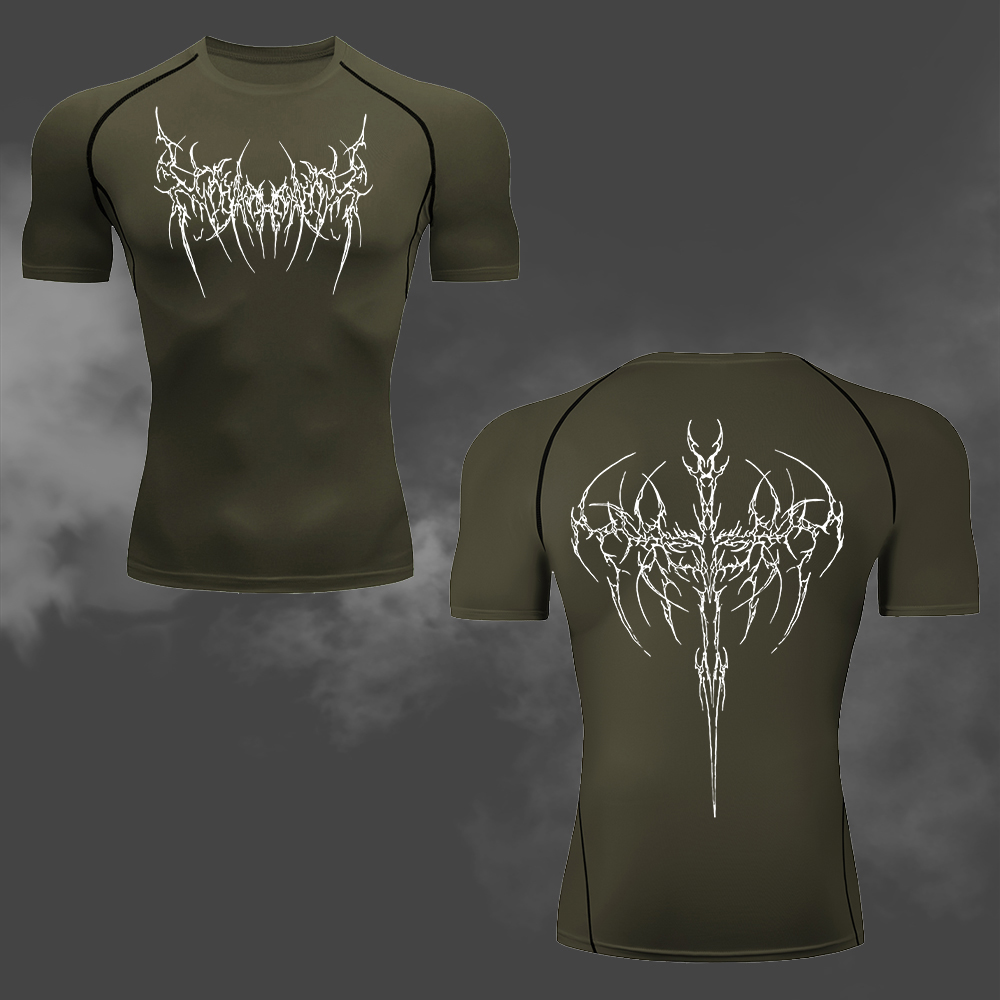 Men's Compression T-Shirt Goth – Cycling Commute Training Bewertung und Preis