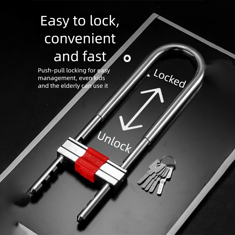 Bike Combination U Lock, Heavy – U Lock Heavy Duty Bewertung und Preis