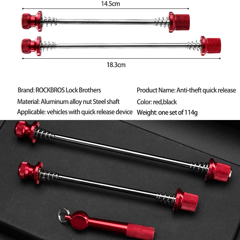 ROCKBROS Bike Quick Release Bi – Dynamo Hub Front Bewertung und Preis