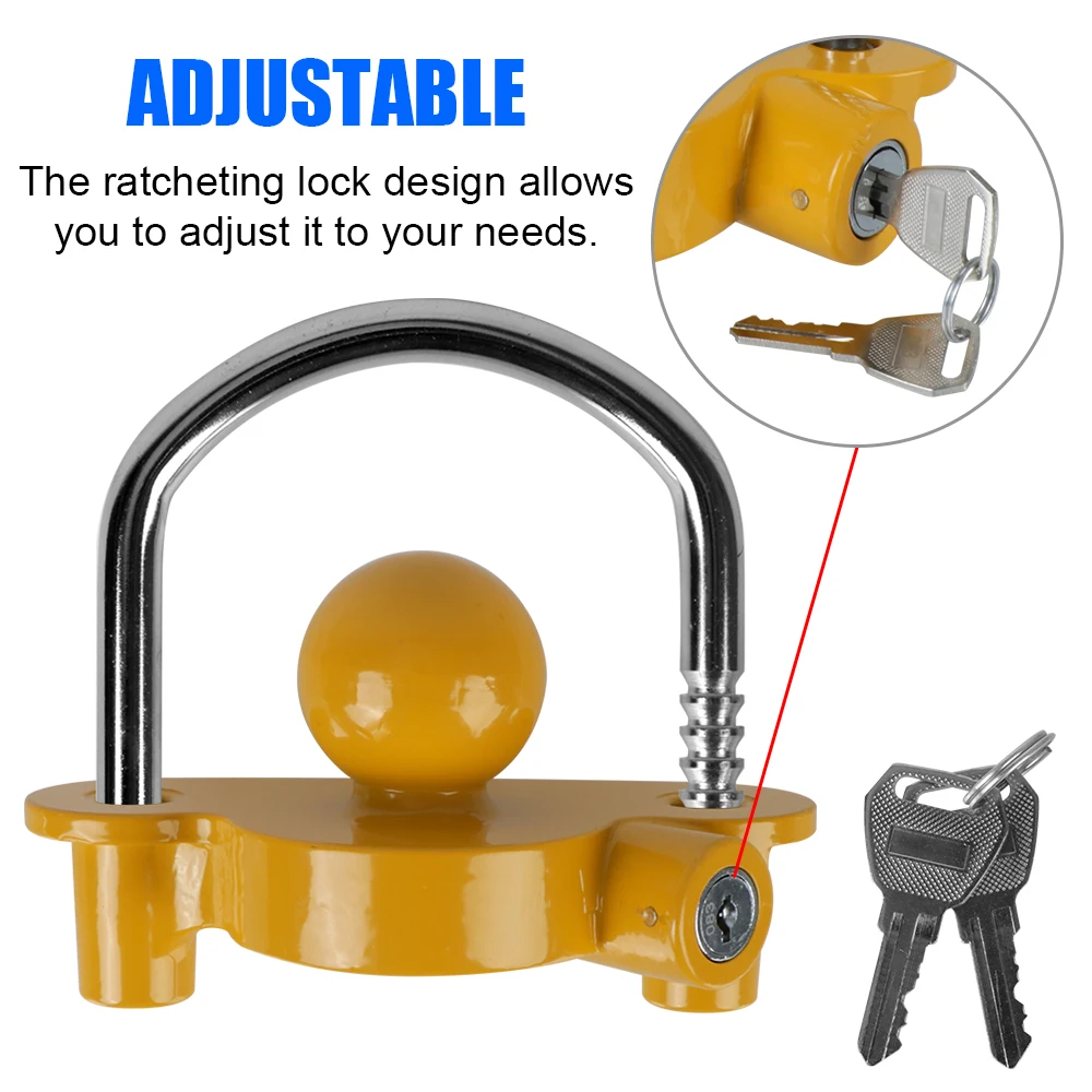 Tow Ball Security Anti-Theft T – U Lock Heavy Duty Bewertung und Preis