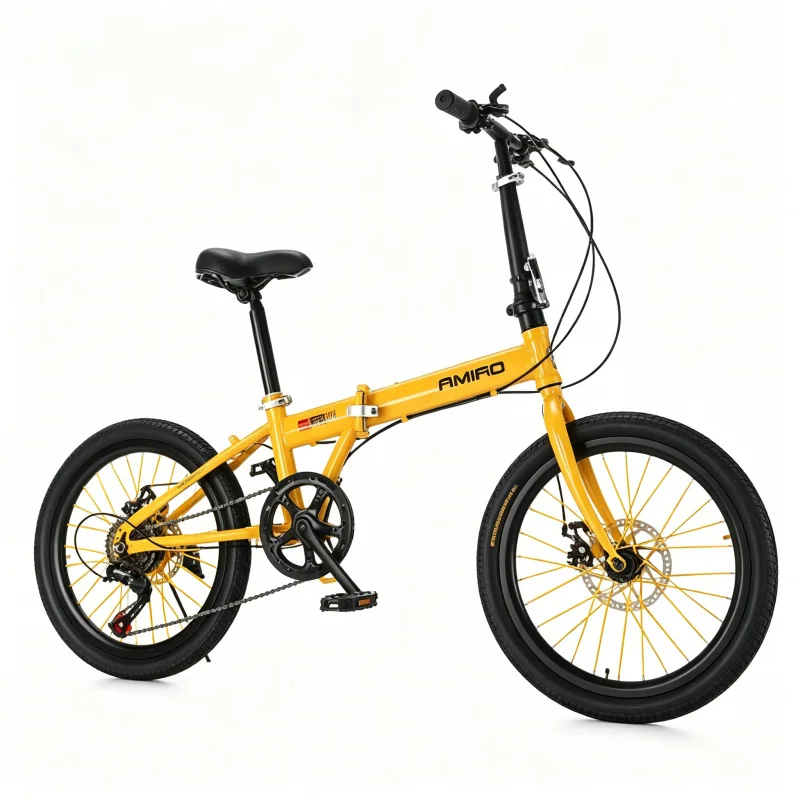 20 Inch Yellow Spoke Wheel Fol – Commuting With Bike Bewertung und Preis
