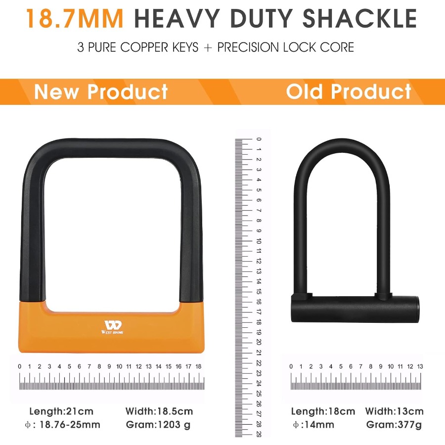 Heavy Duty AntiTheft Bicycle U – U Lock Heavy Duty Bewertung und Preis