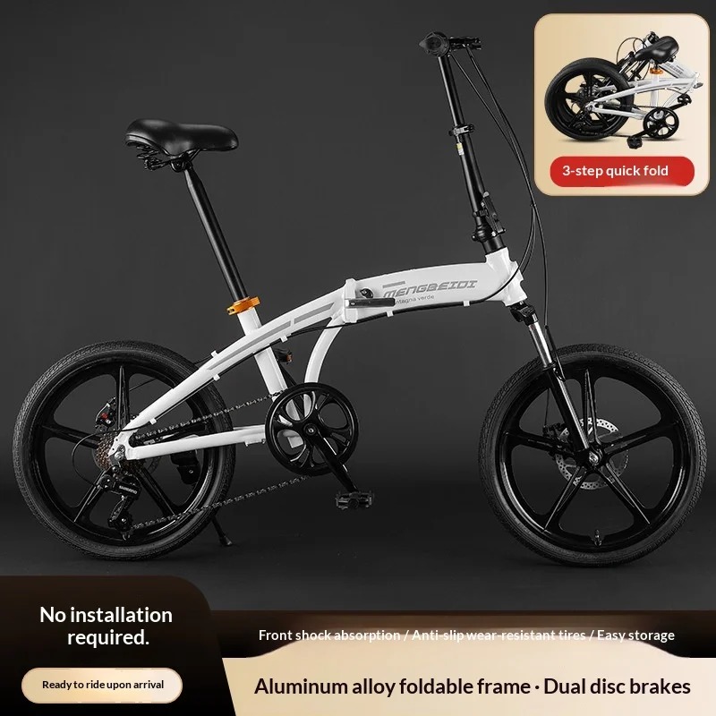 Adult Folding Bike - 20 Inch L – Commuting With Bike Bewertung und Preis