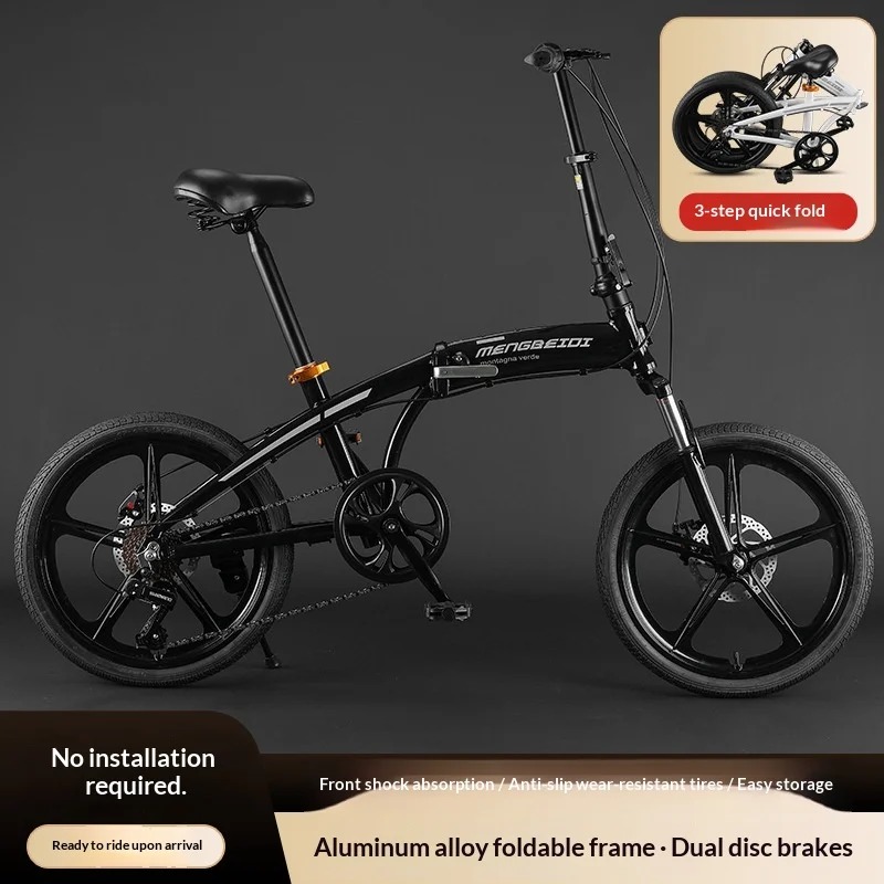 Adult Folding Bike - 20 Inch L – Commuting With Bike Bewertung und Preis