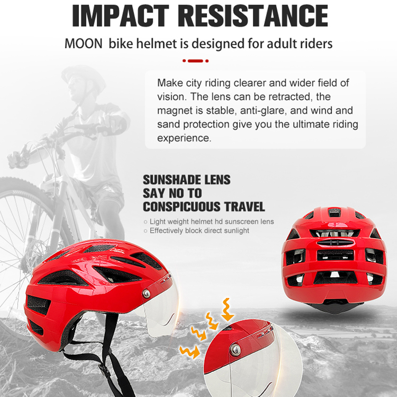 MOON Road Bike Helmet with Det – Commute Cycling Helmet Bewertung und Preis
