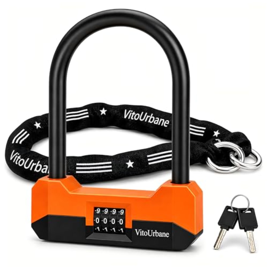 Heavy Duty Bike Lock with Chai – U Lock Heavy Duty Bewertung und Preis