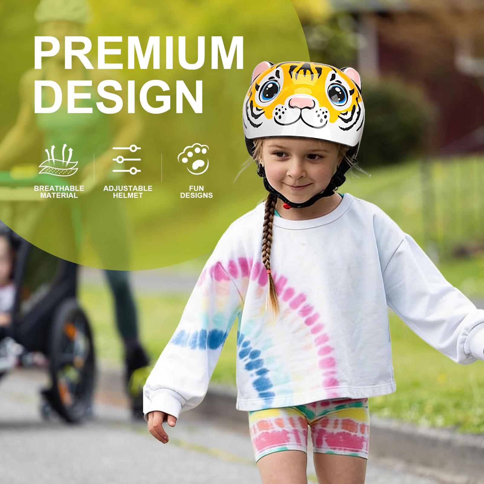 Kids Helmet Tiger Pattern Adju – Commute Cycling Helmet Bewertung und Preis