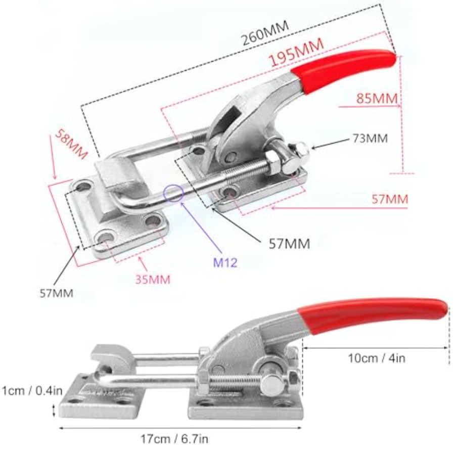 0. Inch Heavy Duty Large Toggl – U Lock Heavy Duty Bewertung und Preis