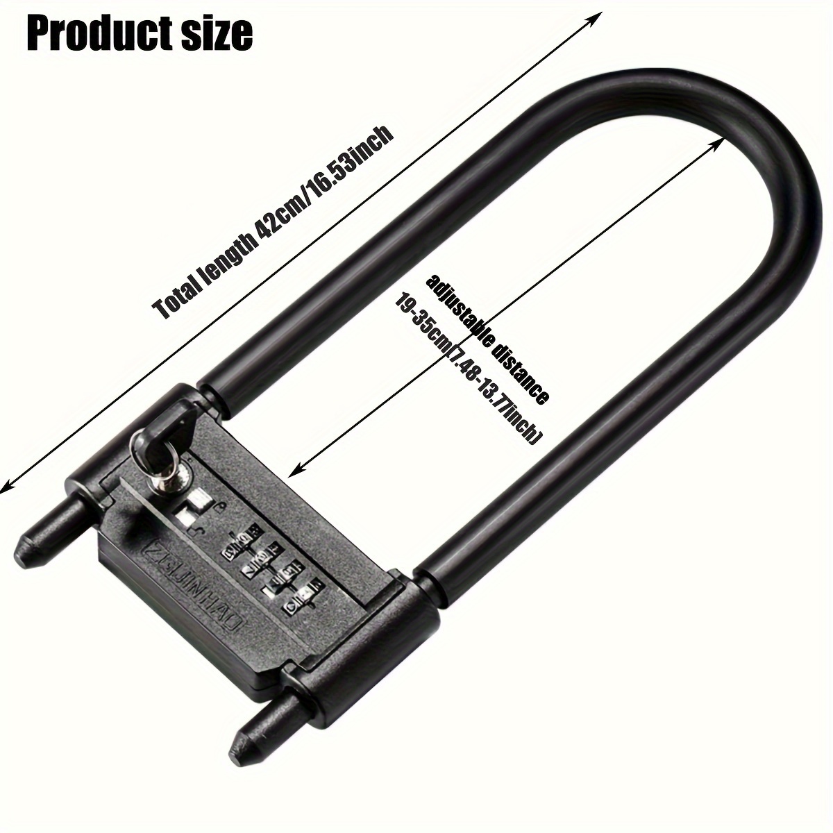 16.5 inch Bike Combination U L – U Lock Heavy Duty Bewertung und Preis