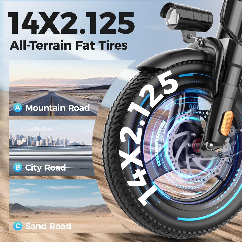 14-inch electric bike easy to  – Commuting With Bike Bewertung und Preis