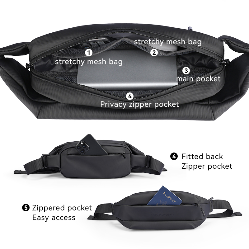 MARK RYDEN Multi-pocket Chest  – Cycling For Commute Bewertung und Preis